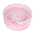  POPETPOP Ceramic Pet Bowl Dog Diner Feeder Pet Feeding Set Dog Food Bowl Cat Drinking Bowl Dog Dish Stand For Cats Dog (Pink)