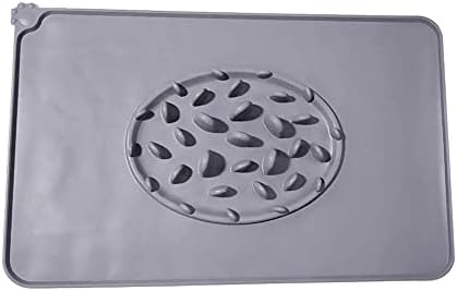  TYUXINSD Beautiful Cat Cushion Silica Gel Waterproof Cat Litter Mat Durable Non Slip Dog Mattress Protect Floor And Carpet Easy Clean Pet Bed Mat For Kittens Pink (Color : Gray)