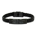 GENERIC Joke Doberman Pinscher Dog Braided Leather Bracelet, Proud To Have A, Present For Pet Lovers, Appreciation Gifts From Friends, Pet Toys, Cat Toys, Dog Toys, Pet Food, Cat Food, Dog Food