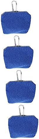  POPETPOP 5pcs Pet Snack Pack Handbag Storage Organizer Blue Fanny Pack Handbag Holder Dog Poop Bag Holder Dog Treat Dog Food Bag Pet Outdoor Training Bag Pets Snack Pouch Hanging Bag Belt