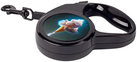 GENERIC Kawaii Food Retractable Pet Leash - Ice Cream Cone Leash - Cute Dog Leash - 118 Inches