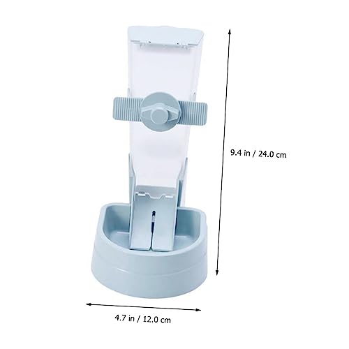 Hamster Accessories Cat Food Dispenser 3pcs Automatic Feeder Dog Automatic Feeder Hanging Plastic Sky-Blue Food Bowl Parakeet Food Automatic Parrot Feeder