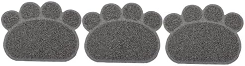  Mipcase Kitten Mat Free Dogs Dog Food Puppies Reusable Litter Pad Ground Scatter Bowl Daily Tray Rabbits Accessory Under Blanket Place Paw Rug Cushion Mesh Training For Cats Cat