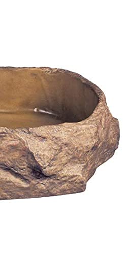  Exo Terra Water Dish, Water Bowl For Reptiles, X-Large, Flavorless, 1 Pounds