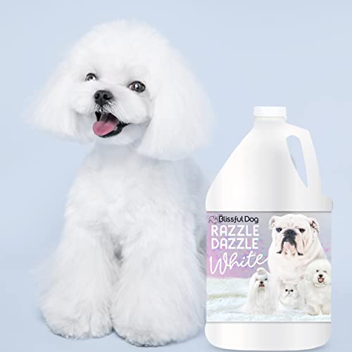  The Blissful Dog Razzle Dazzle White Shampoo, 1 Gallon