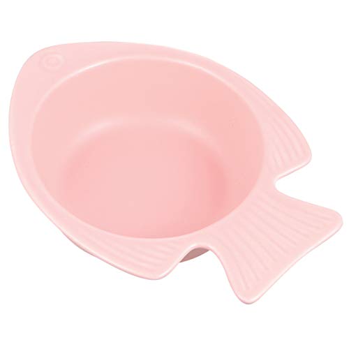  POPETPOP Ceramic Cat Bowls Pet Feeding Bowl - Raised Cat Food Bowl Ceramic Cat Bowl Elevated Pet Feeding Bowl For Dogs Cats Cat Bowls