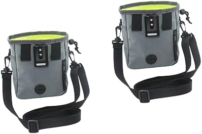  Dog Treat Training Pouch 3 Pcs Stylish Storage Snack Outdoor Dog Waist Portable Bag For Training Food Bags Side Kitten Puppy Style Grey Pouch Pet Multi- Cat Training Pouch For Dogs