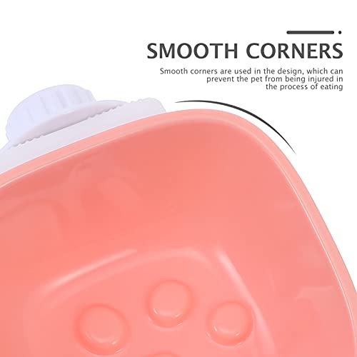  Ceramic Dog Bowls 2pcs Dog Slow Feeder Bowl Slowing Feeding Food And Water Dish Pet Hanging Bowl Eating Feeder Container For Puppy Kitten Cage Accessory Silicone Dog Bowl