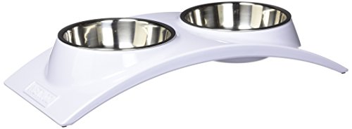 Petmate FATCAT Wetnoz 23892 Arc Diner For Pets, Small, Snow