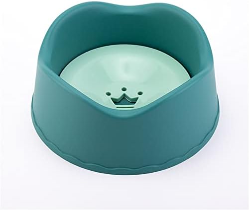  AYENCI Cat Automatic Water, Cat Dog Drink Dispenser Anti-Overflow Pet Non-Wetting Mouth Floating Water Bowl Pet Puppy Drinking Feeder Plastic Water Fountain (Color : Green)