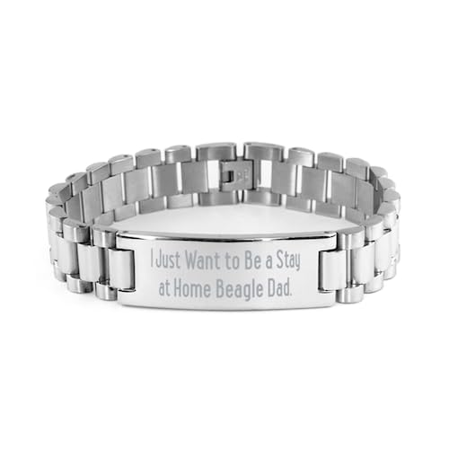  Epic Beagle Dog Gifts, I Just Want To Be A Stay At Home, Unique Ladder Bracelet For Pet Lovers, Engraved Bracelet From Friends, Pet Toys, Cat Toys, Dog Toys, Pet Food, Cat Food, Dog Food