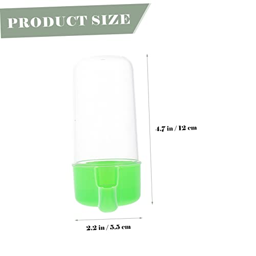  Iplusmile 10 Pcs Bird Feeder Bird Cage Feeder Decorate Water Bottle Bird Water Feeder For Cage Bird Cage Water Dispenser No Parrot Feeder Dog Water Dispenser For Cage Parrot Plastic Waterer