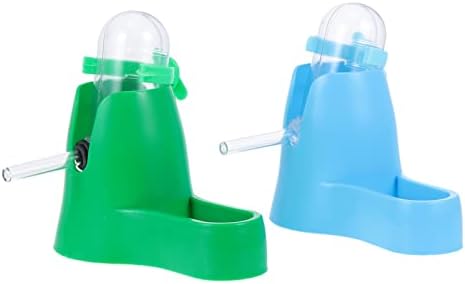  Iplusmile 6 Pcs Sky-blue Rat Hanging Green Bottles Light Bunny Base Hut Cage Chinchilla Ml Mice Food Feeder Rabbit Nozzle Little Auto Hamster Crate Ferret Puppy Hamsters Proof Pigs