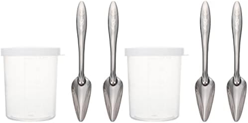  Feeding Tube Hummingbird Feeder 4 Pack Stainless Steel Bird Parrot Feeder Pet Food Bird Feeder Feeder Spoons With Metal Serving Spoons Pet Supplies