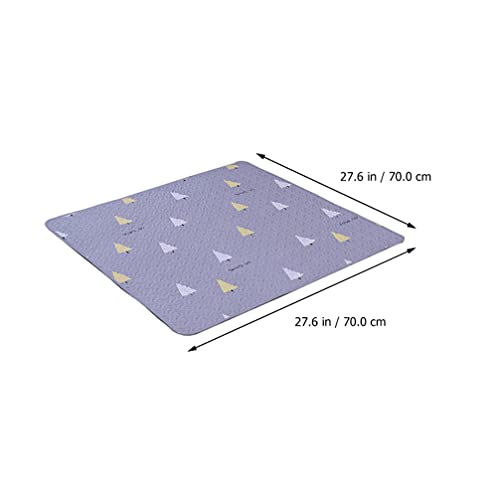  TEHAUX Puppy Dog Cat Sleep Blanket Mat, Cat Litter Mat Dog Food Mat, Cat Mat Non- Sticky Cat Litter Blanket For Sleeping Cat Carpet Cat Sleeping Mat Pet Floor Mat, Cat Sleep Litter Mat