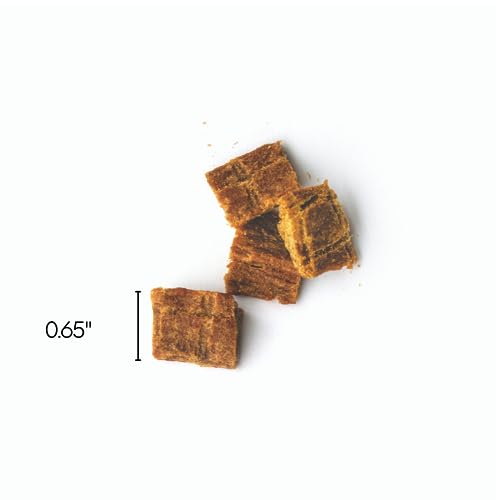  Farmland Traditions Tiny Loves Jerky Trainer Treats For Dogs W/Bone Broth (Turkey & Pumpkin, 16 Oz.)