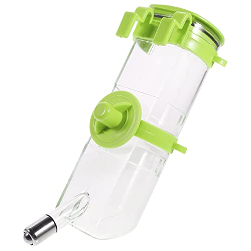  Hanging Nozzle Home Pigs Mice Drip Green Sugar Feeding Animal Cage Rabbits Dog Bowls Bottles Birds For Rats And Guinea No- Hamster Leak-Proof Ferrets Small Food Bunnies Parrot