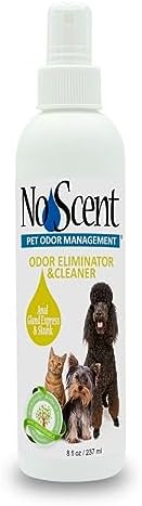  No Scent Anal Gland Express & Skunk Spray Pet Fur Cleaner For Dogs & Cats (128 Fl Oz / 3.8 Liters)