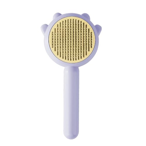  Dolaxe Pet Brush, Pet Hair Cleaner Brush, Multifunctional Pet Hair Comb, Magic Pet Comb, Long Or Short Hair Cats Dogs Pet Massage Brushes (2pcs-Yellow+Green)