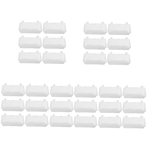  30 Pcs Feeder Drinker Pigeon Feeder Puppy Feeder Dog Food Containers Household Kitten Bowl Pet Supply Multi-Function Kitten Bowl Plastic White Pigeon Bird Food Box Pigeon Waterer