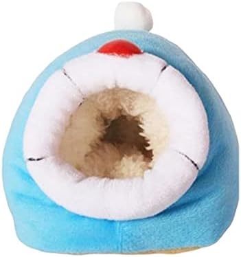  JKXWX Pet Hammock Cute Pet Nest Fruit Animal Food Nest Hanging Bed Hamster Hammock Small Animal Accessories For Hamster Rabbit Pet Hammock Bed (Color : Light Grey)