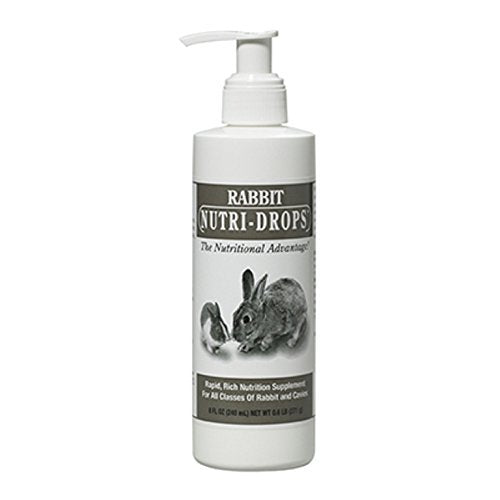  Rabbit Nutri-Drops W/Pump 8Oz