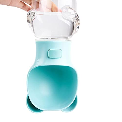  AACARB Cat Water Dispenser, Pet Dog Water Bottle Leak Proof Portable Puppy Water Dispenser Dogs Drinking Feeder For Pets Outdoor Walking Hiking Travelling (Color : Pink Dog)