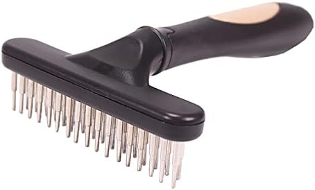 GENERIC Pet Grooming Brush Shedding And Dematting Undercoat Rake Comb For Dogs And Cats Extra Wide Blue Pet Supplies For Small Dogs Bed (Blue, One Size)