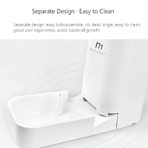  Marchul Cat Dog Feeder And Waterer Pet Self-Dispensing, Cat Food Dispenser, Automatic Cat Feeders, Outdoor Sun Protection Design Gravity Food Feeder And Waterer Set (Feeder+Waterer)