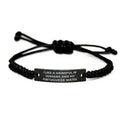 GENERIC Cute Portuguese Water Dog Gifts, I Like A Handful Of Humans And My Portuguese, Epic Black Rope Bracelet For Friends From Friends, Dog Toys, Cat Toys, Pet Food, Pet Treats, Pet Supplies
