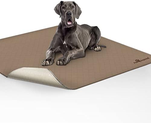  Paw Inspired Washable Pee Pads For Dogs | Reusable Puppy Pads | Waterproof Whelping Pads | Washable Training Pet Pads, Washable Potty Pads Extra Large Sizes (Round, 29" (2 Pack))