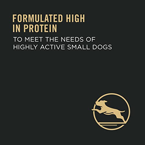  Purina Pro Plan High Protein Small Breed Dog Food, Chicken & Rice Formula - 6 Lb. Bag