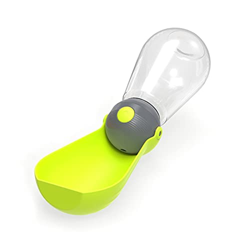  AYENCI Cat Automatic Water, Portable Dog Water Bottle Foldable Pet Feeder Dispenser Water Bottle Outdoor Travel Drinking Pet Dog Drink Bowls Dogs Supplies (Color : Green)