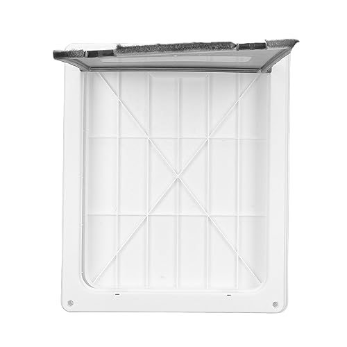  Pet Flap Door, Cat Door Controllable Access Screw Fixing Glossy For Cat Holes For Dog Holes (S)