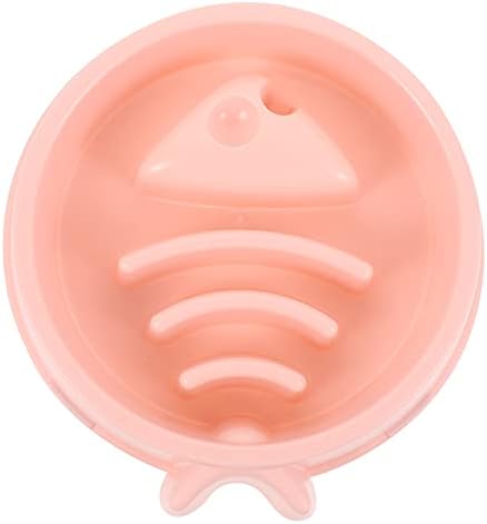  Hemobllo 1Pc Dog Chokeproof Bowl Cat Dog Dish Bowl Pet Slow Eating Training Bowl