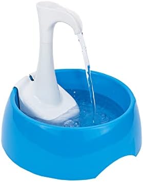  AMICUS - Aqua First USB Water Fountain For Pets - Cats And Dogs Fountains, Automatic Pet Drinking Fountain, Water Dispenser For Dogs And Cats - Ergonomic Design, Portable, Bivolt - White
