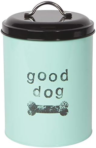  Now Designs Dog Biscuits Tin With Lid, Good Dog Design
