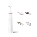  Yuland Electric Tooth Cleaning Kit, 3 Adjustable Modes And 4 Replacement Brushes Rechargeable Teeth Whitening Cleaner For People And Pet Dog (Pink)