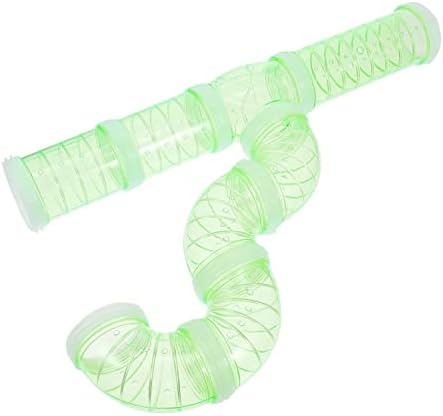  3 Sets Hamster Pipe Hamster Stuffed Animals Turtle Plushie Small Large Hamster Cage Hamster Pipe Plaything Hamster Hamster Adventure Pipe DIY External Pipes Hamster Man