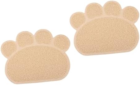  Mipcase Kitten Mat Free Dogs Dog Food Puppies Reusable Litter Pad Ground Scatter Bowl Daily Tray Rabbits Accessory Under Blanket Place Paw Rug Cushion Mesh Training For Cats Cat