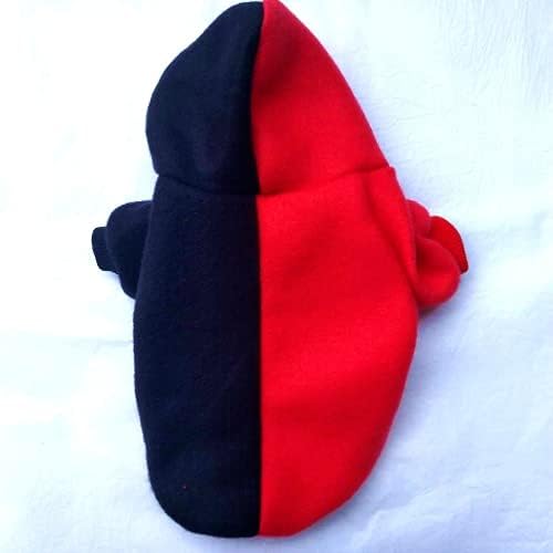  New Pet Sweater Teddy Clothes Winter Pet Clothes Puppy Clothes Dog Clothes (Red+White,XS)