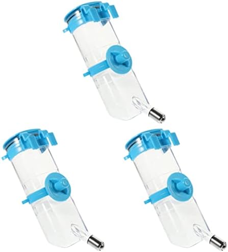  Hanging Nozzle Home Pigs Mice Drip Green Sugar Feeding Animal Cage Rabbits Dog Bowls Bottles Birds For Rats And Guinea No- Hamster Leak-Proof Ferrets Small Food Bunnies Parrot