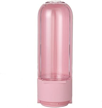  AYENCI Cat Automatic Water, Portable Pet Dog Drinking Water Bottle Bowls For Small Large Dogs Travel Dog Food Dispenser Pet Supplies 420ml (Size : Pink 420ml)