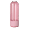 AYENCI Cat Automatic Water, Portable Pet Dog Drinking Water Bottle Bowls For Small Large Dogs Travel Dog Food Dispenser Pet Supplies 420ml (Size : Pink 420ml)