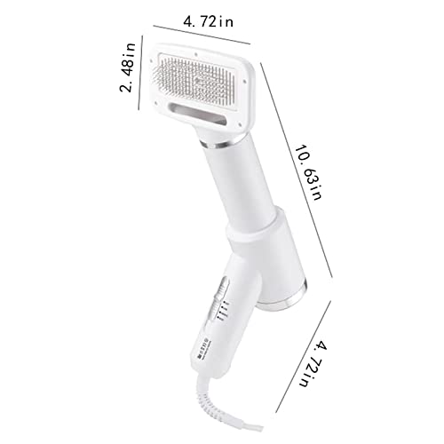  Pet Supplies For Dogs Collars And Leashes Harnesses Upgrade 2 In 1 Pet Hair Brush Dog Hair Brush Pet Hair Brush Adjustable 3 Airflow Heating Settings Two Airflow Modes 78.74