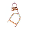 U-Swing Flying Squirrel Cage Climbing Decoration Supplies Pet Bird Standing Pole Sugar Glider Parrots Birds Rats Other Small Pets Supplies (Single Piece A)
