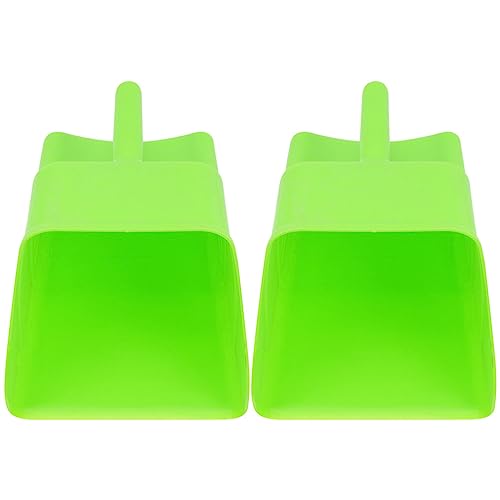  Food Shovel 2pcs Plastic Shovel Horse Feed Scoop Pet Food Scoop Pet Dog Cat Pet Feeding Scoop Plastic Hand Scoop For Dog Cat Garden Plastic Shovel Garden Soil Scoop