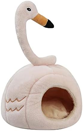  JKXWX Pet Hammock Cute Pet Nest Fruit Animal Food Nest Hanging Bed Hamster Hammock Small Animal Accessories For Hamster Rabbit Pet Hammock Bed (Color : Light Grey)
