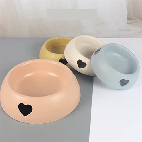 AYENCI Cat Automatic Water, Plastic Dog Bowl, Pet Supplies, Cat Food Bowl, Dog Water Bottle, Dog Food Pot (Size : Orange, Color : S(13x17.5x5.8cm))