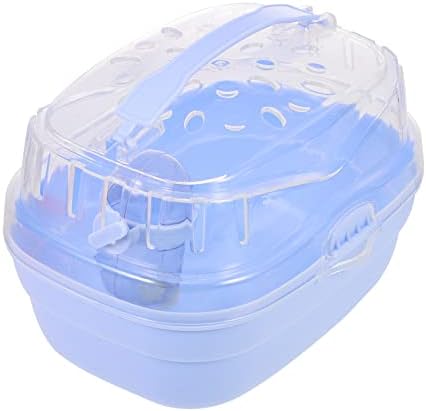  Travel Backpack Hamster Backpack Hamster Container Portable Hamster Container Small Pet Carrying Cage Chinchilla Travel Feeding Case Hamster Backpack Travelling Backpack Hamster Cage